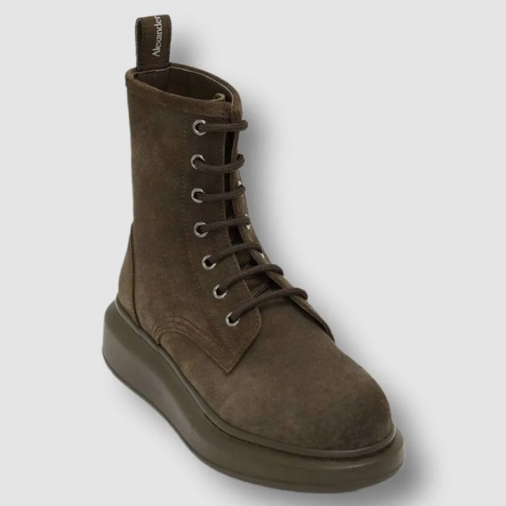 Alexander McQueen Hybrid Lace Up Boot Shoe Size EU 39